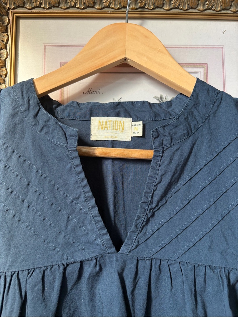 NWT Nation LTD Tilly Blouse Medium - Picture 9 of 10